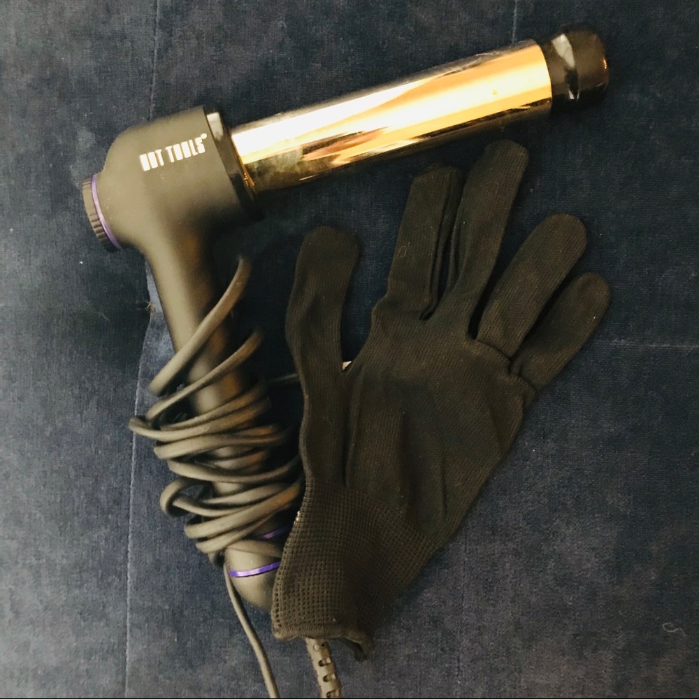 Hot tools 1” barrel curling iron